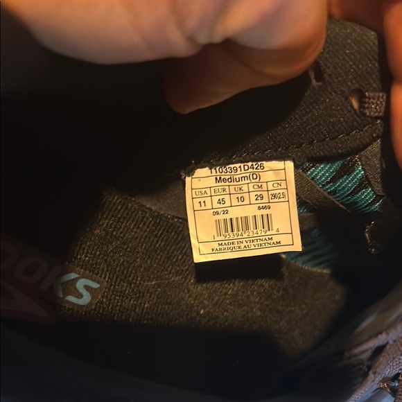 Brooks Blue and Pink Running Shoes - Picture 4 of 5